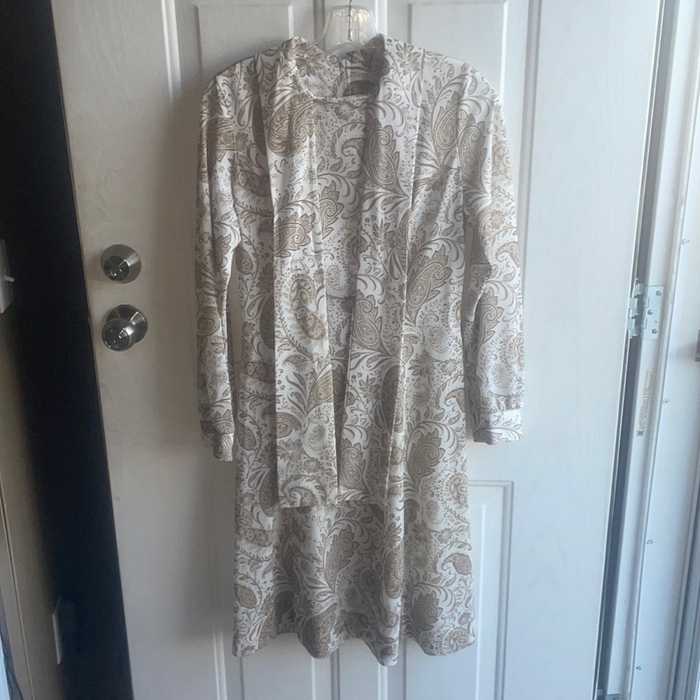 1970s women’s polyester dress size s